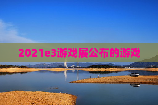 2021e3游戏展公布的游戏