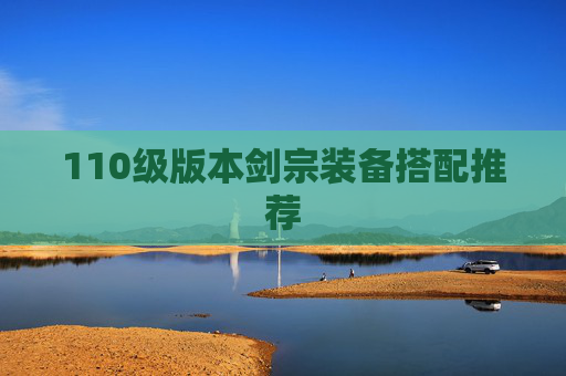 110级版本剑宗装备搭配推荐